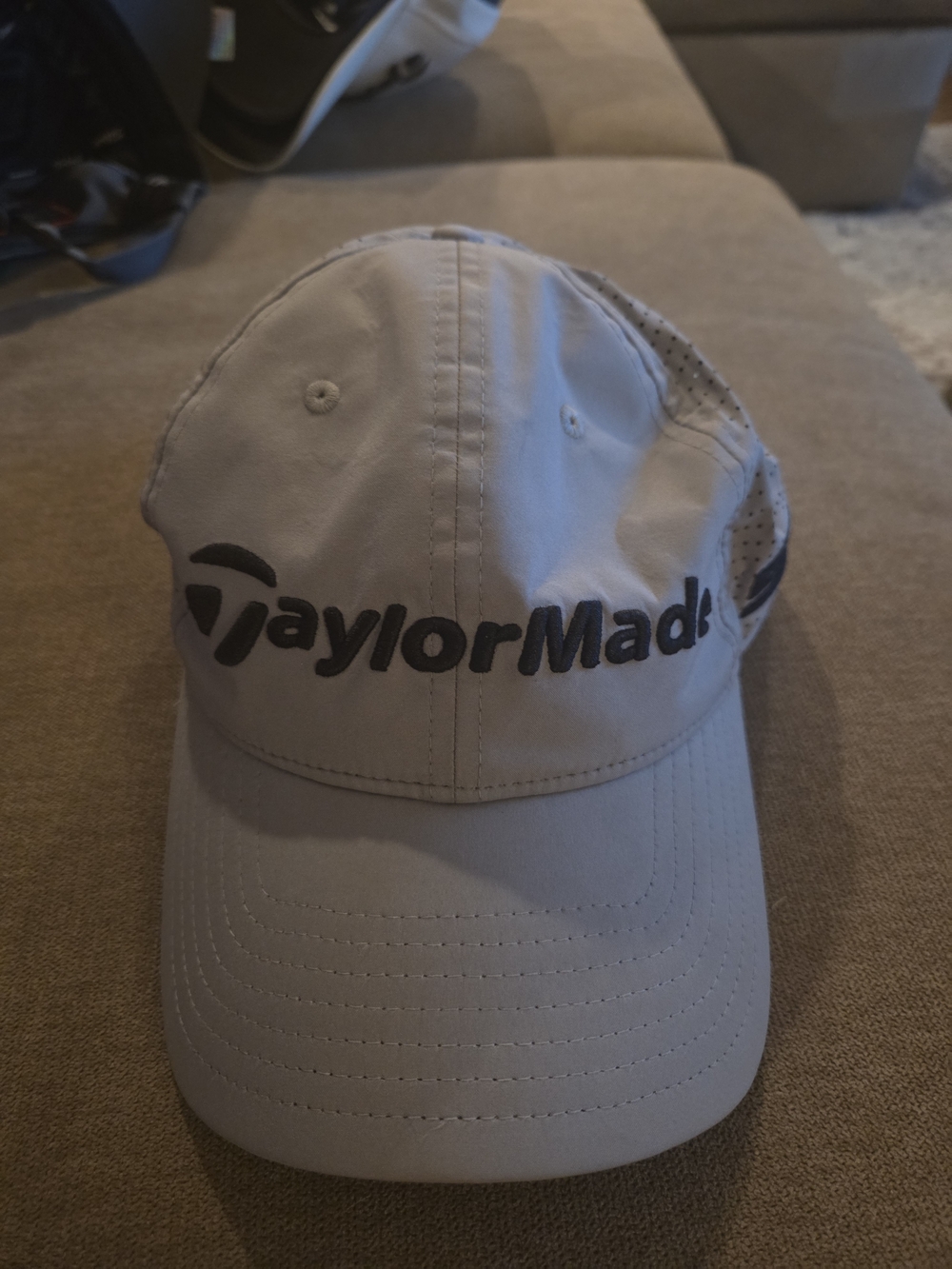 TaylorMade Light Gray Golf Cap